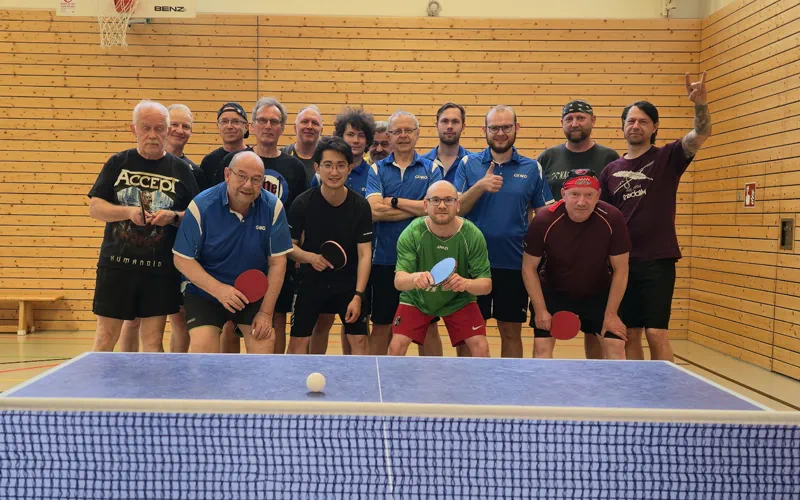 Mitglieder des GSV Hermes - Tischtennis